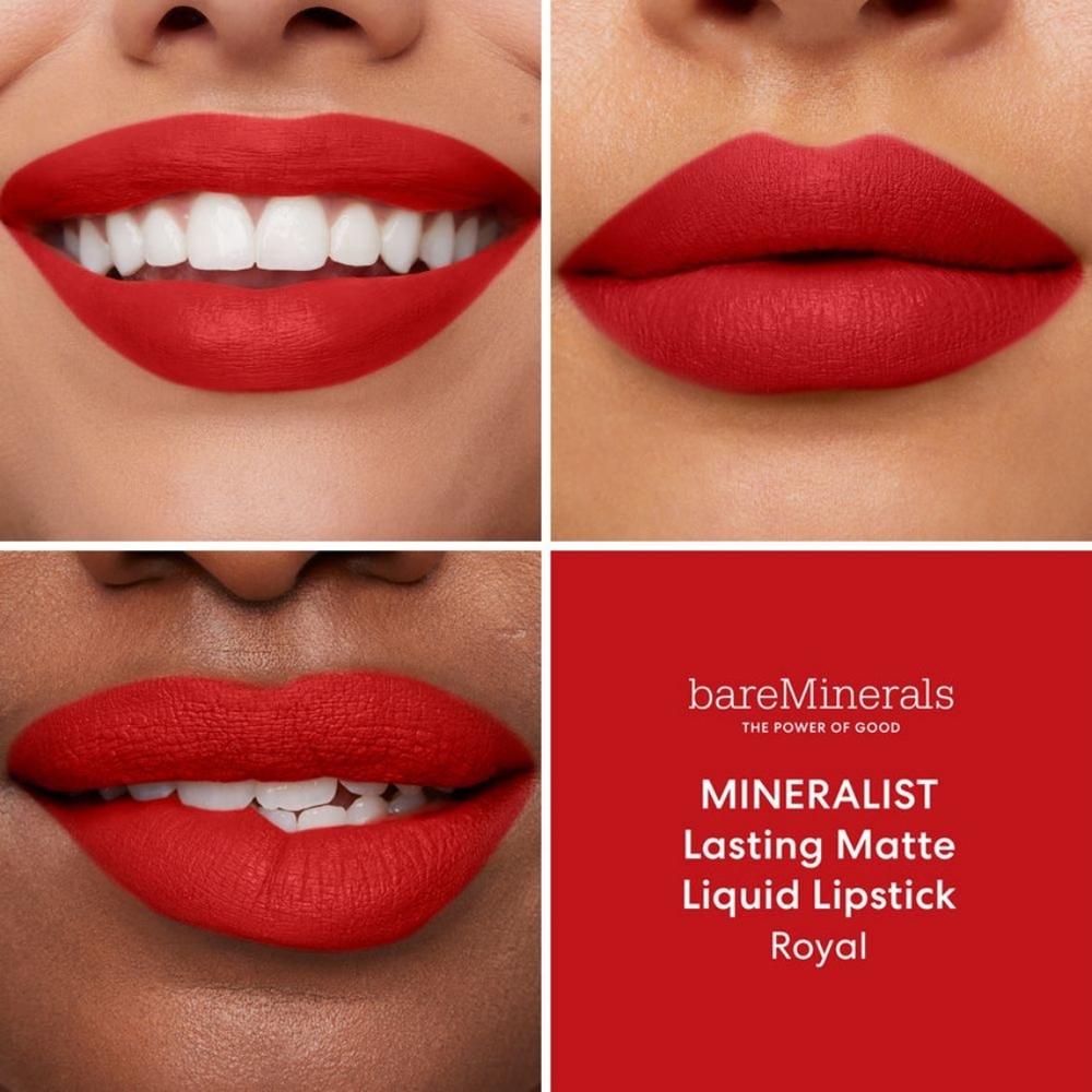 BareMinerals- MINERALIST LASTING MATTE LIQUID LIPSTICK - Royal